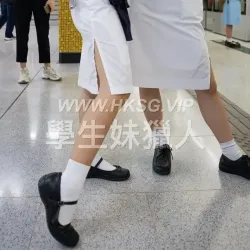 協恩緊身旗袍妹勁透白色旗袍校服裙