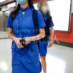 SSGC高叉旗袍學生妹